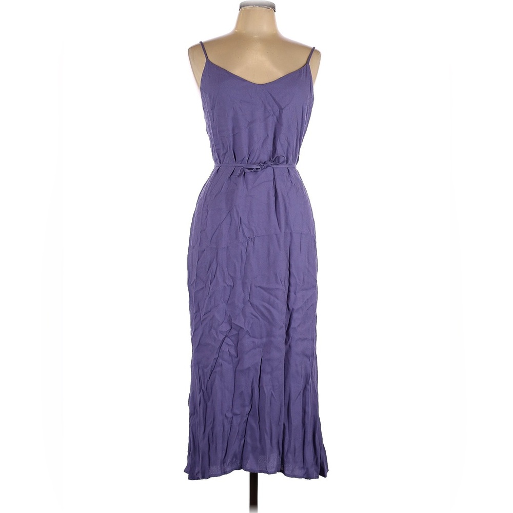 REFORMATION Midi Slip Dress Blue Size 8